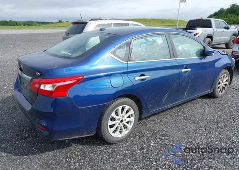 2018 Nissan Sentra Sv из США, поврежденный, VIN 3N1AB7AP8JL657459